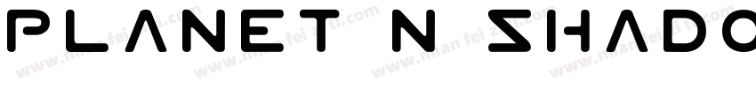 Planet N Shadow字体转换